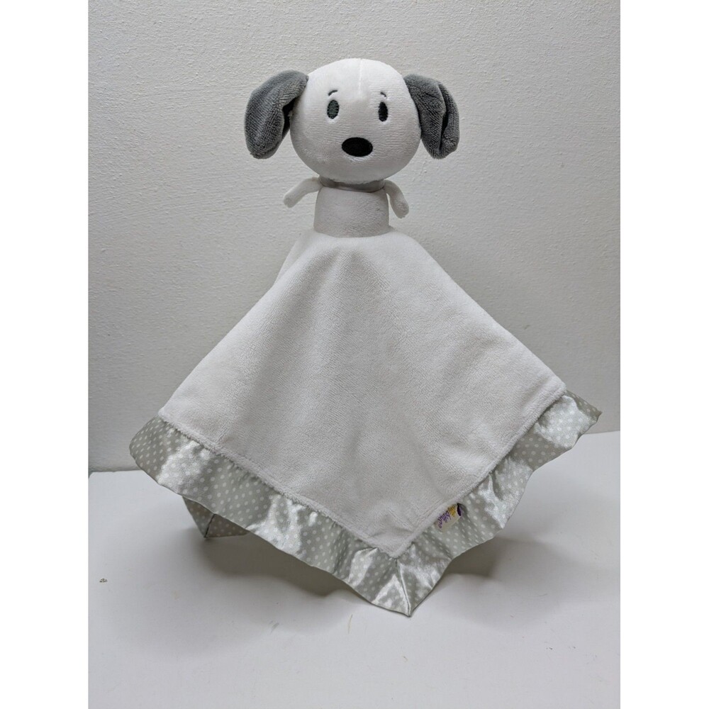 Hallmark Itty Bitty SNOOPY Dog Peanuts Satin Trim Dot Lovey Security Blanket